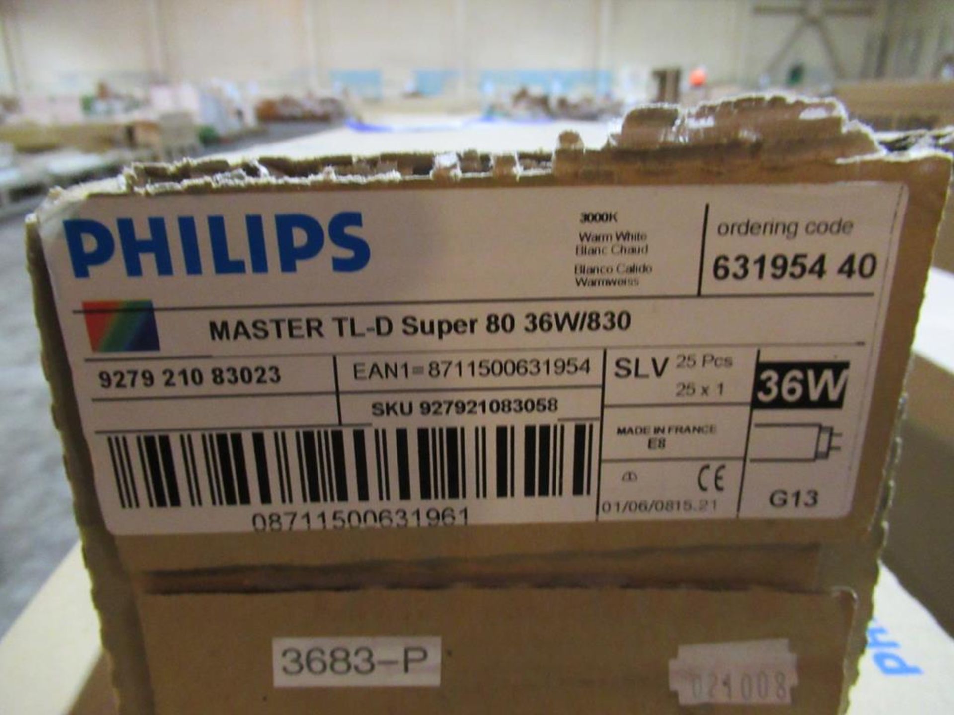 125 x Philips Master TL-D Super 58W G13 6500K OEM Trade Price £281 - Image 2 of 2