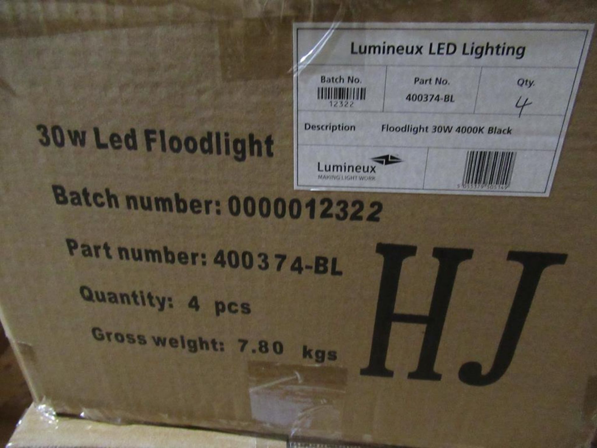12 x LED 30W Classic Floodlight 4000K OEM Trade Price £ 504 - Image 2 of 3