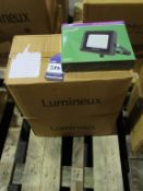 20 x Lumineux 50W LED Slimline Floodlight 4000K OEM Trade Price £ 720