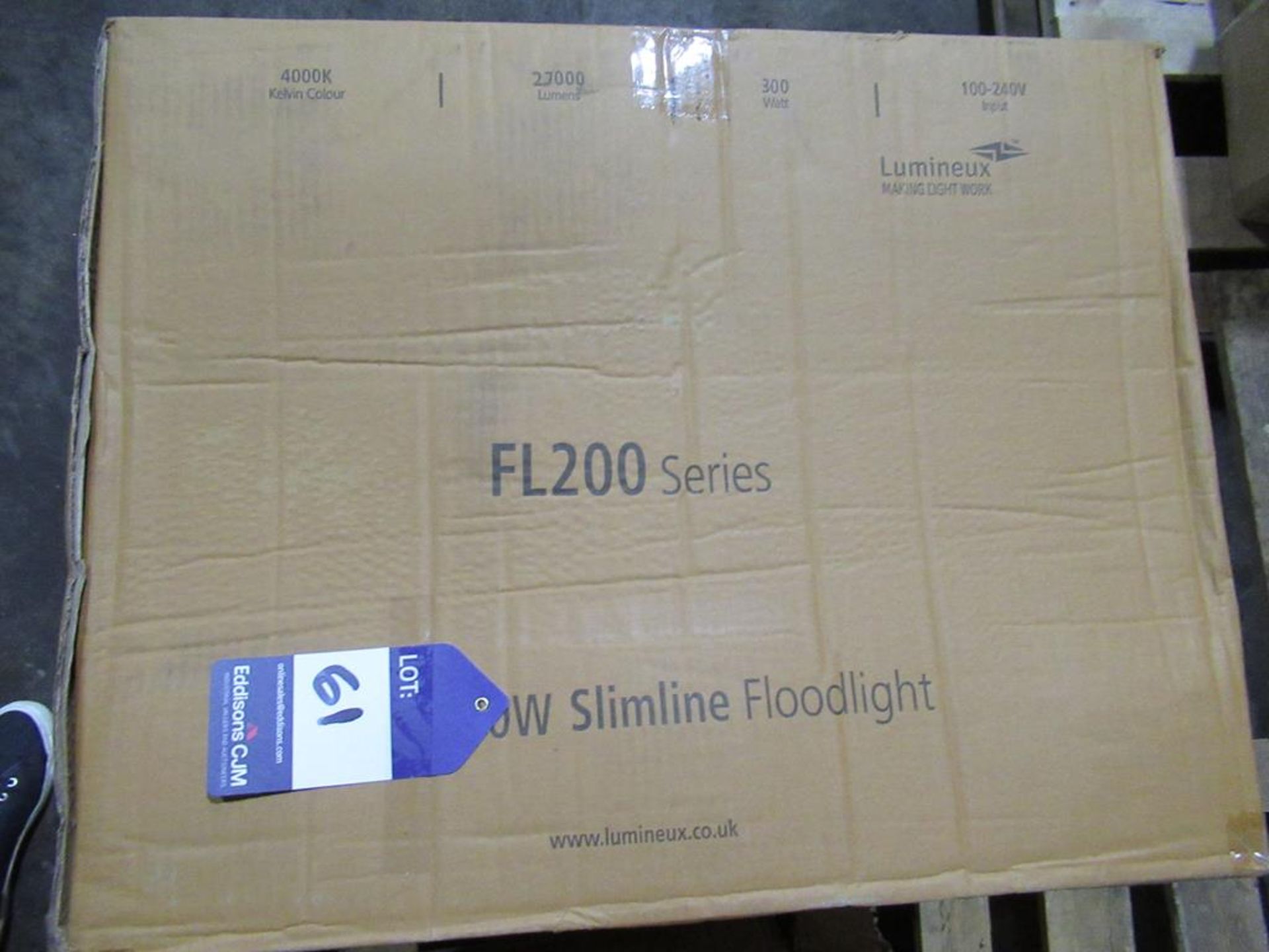 4 x LED 300W Slimline Floodlight 4000K 100-240V Input OEM Trade Price £ 1156 - Image 3 of 3