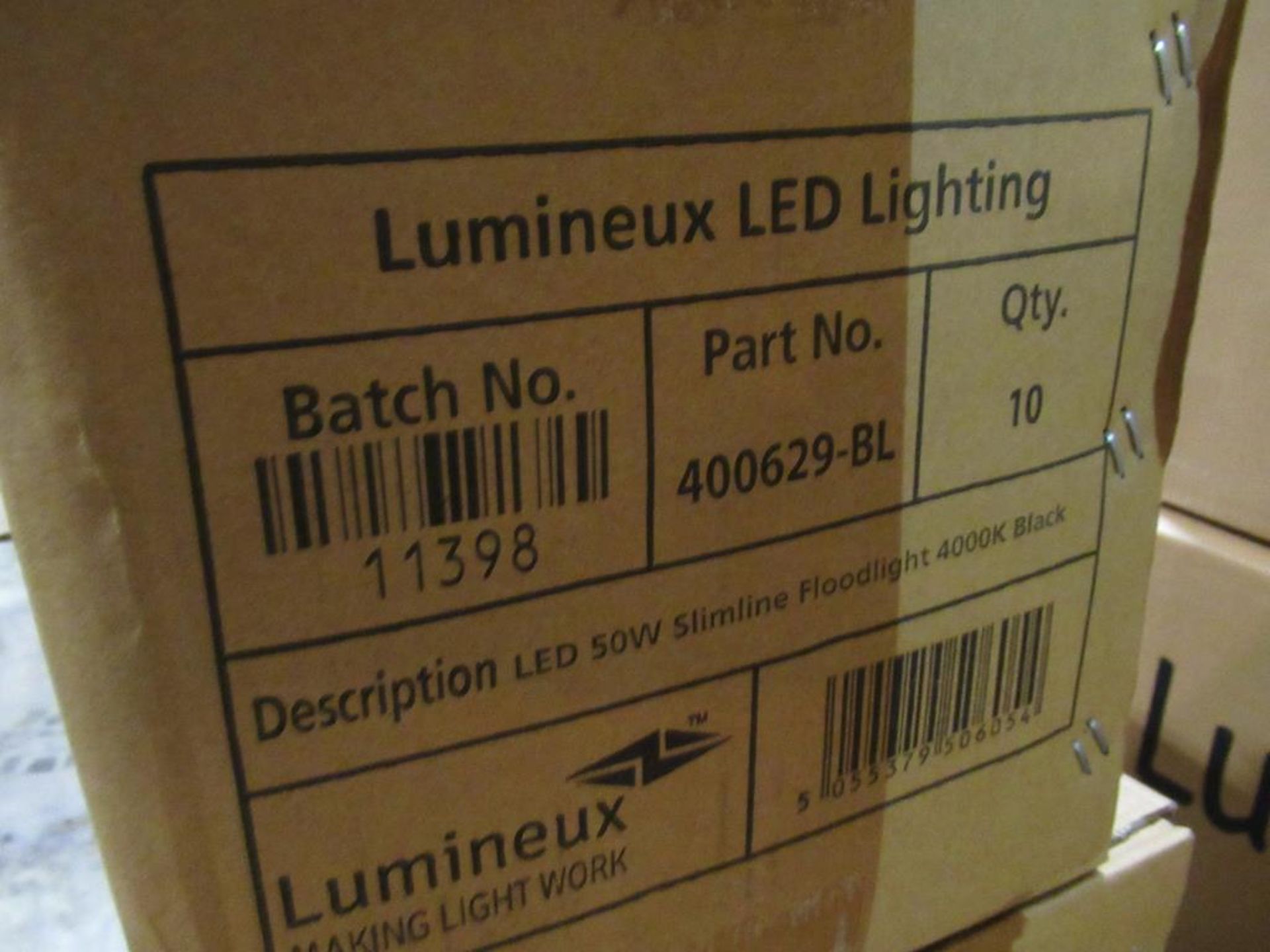 20 x LED 50W Slimline Floodlight 4000K OEM Trade Price £600 - Image 2 of 3