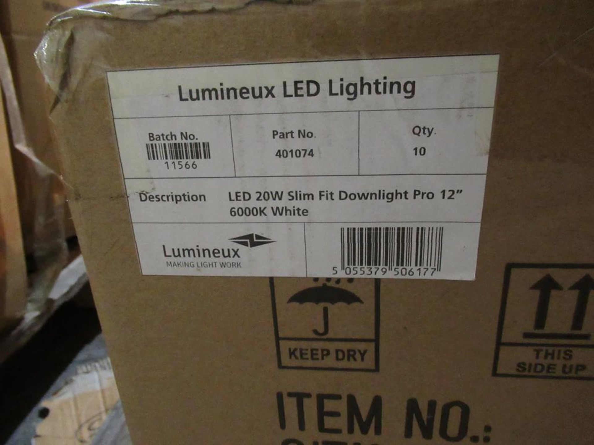 31 x Lumiuneux LED 20W Slimfit Downlight Pro 12Inch 6000K White OEM Trade Price £ 840 - Image 2 of 3