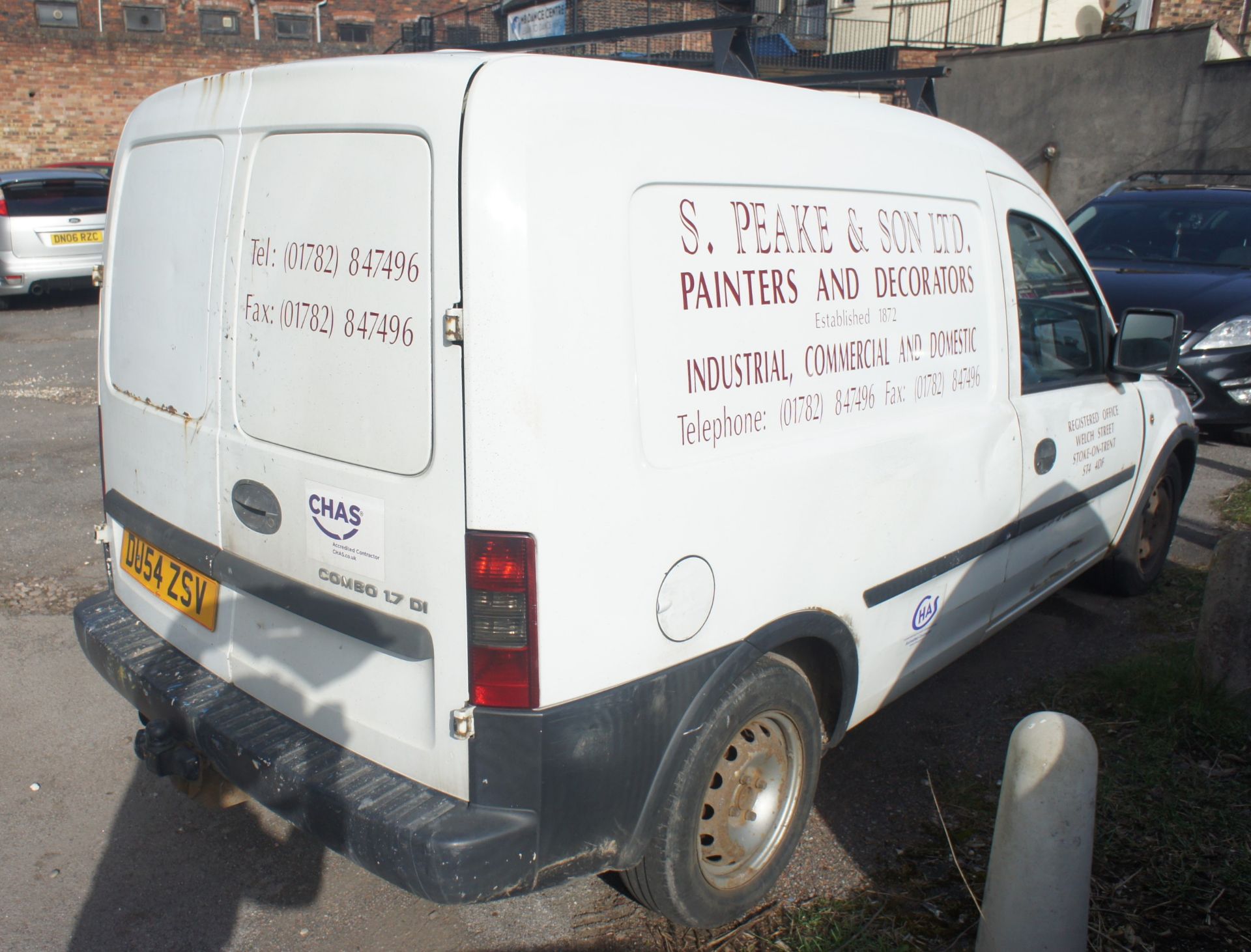 Vauxhall Combo 1700 DI Van, diesel, white, Registr - Image 5 of 11