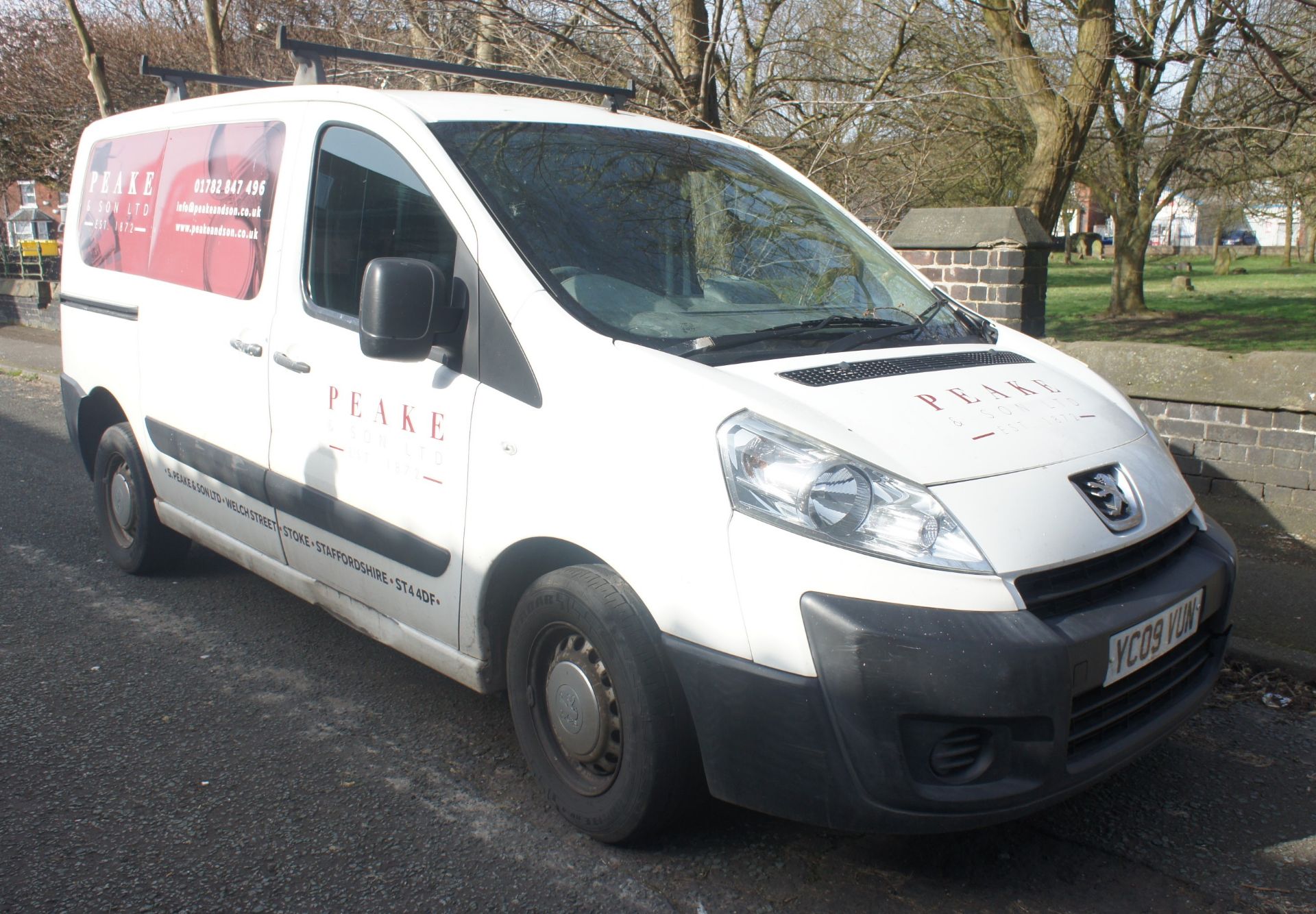 Peugeot Expert 1000 1.6 Hdi 90 Van, diesel, white, - Image 2 of 11