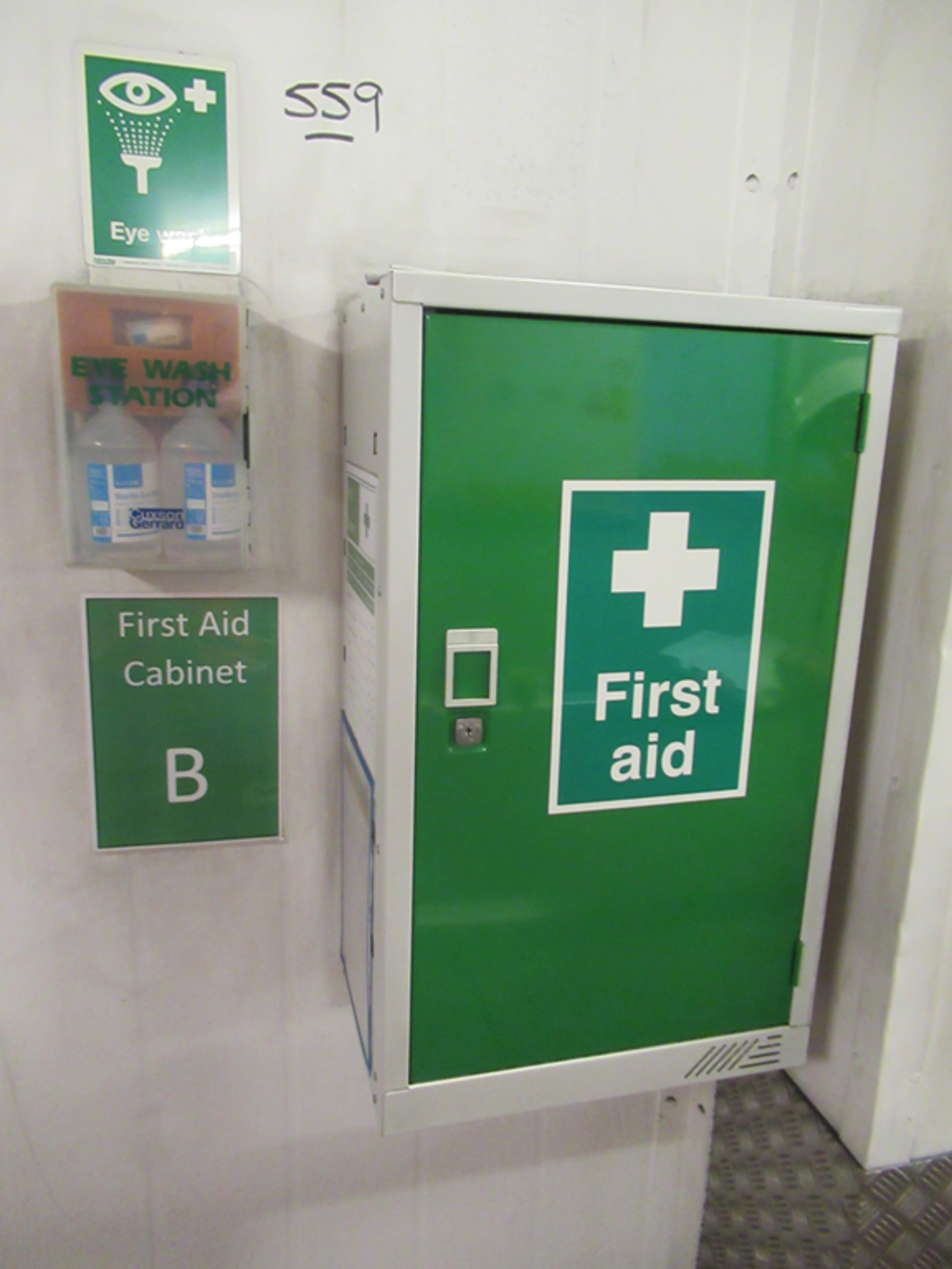 First Aid Box and Eye Wash Station - Image 2 of 2