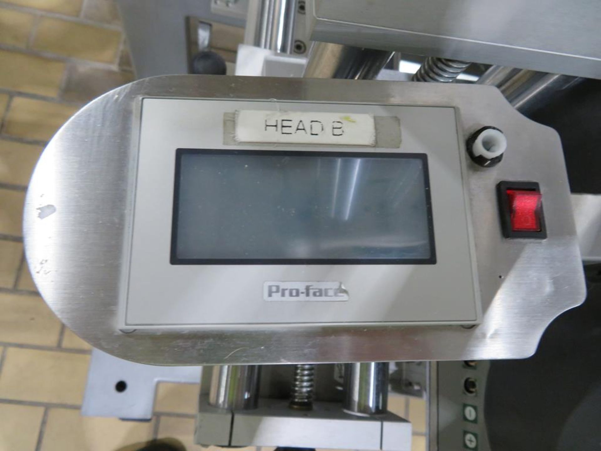 Etiquette Twin Head Side Labeller with Labelx 140 ES LH Heads and Pro Face Digital Read Outs - Image 6 of 12