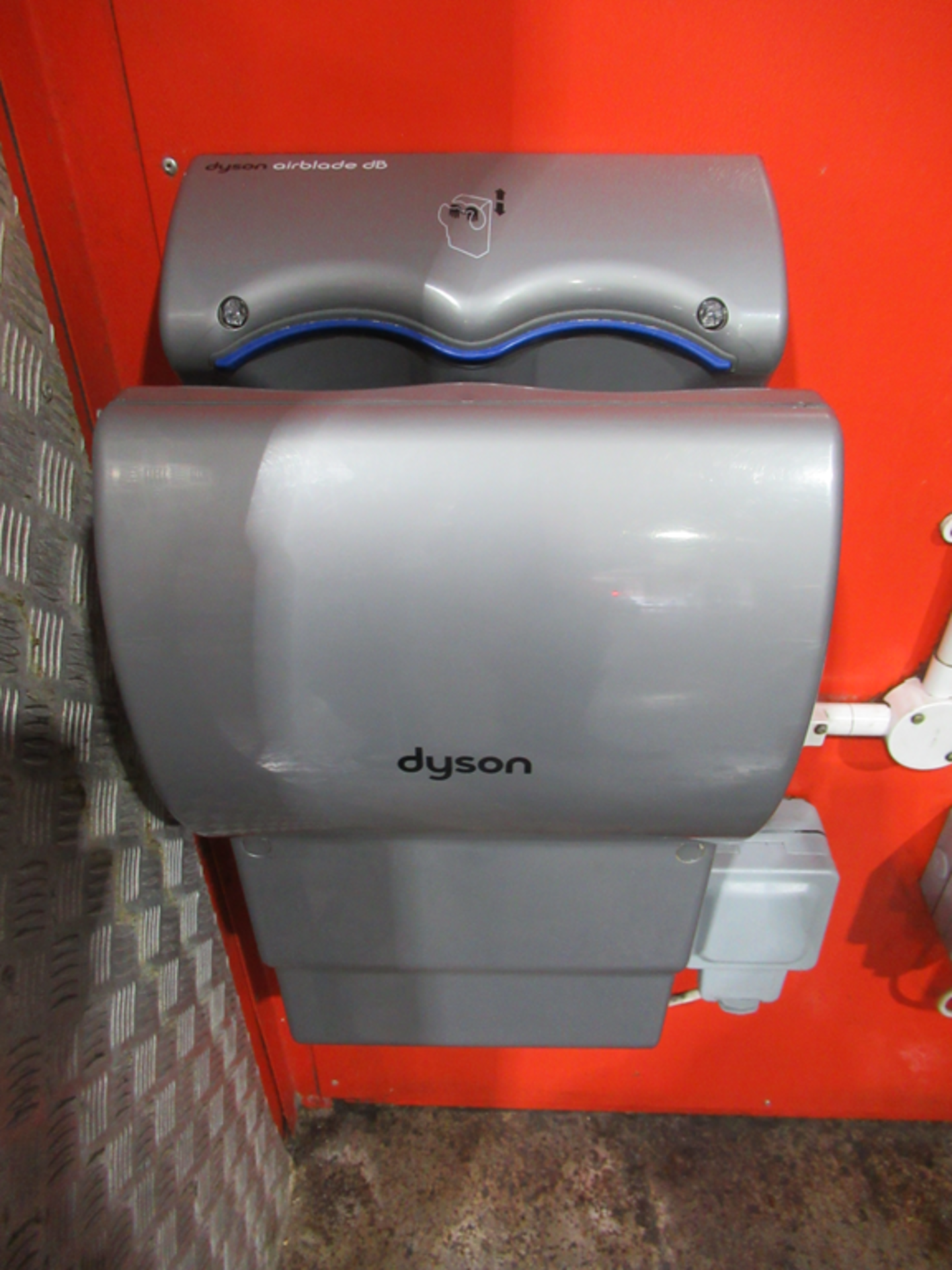 Lot to contain Syspal s/s 2-station Knee Operated Sink, Redring Water Boiler, 2 x Dyson Airblade Han - Image 7 of 9