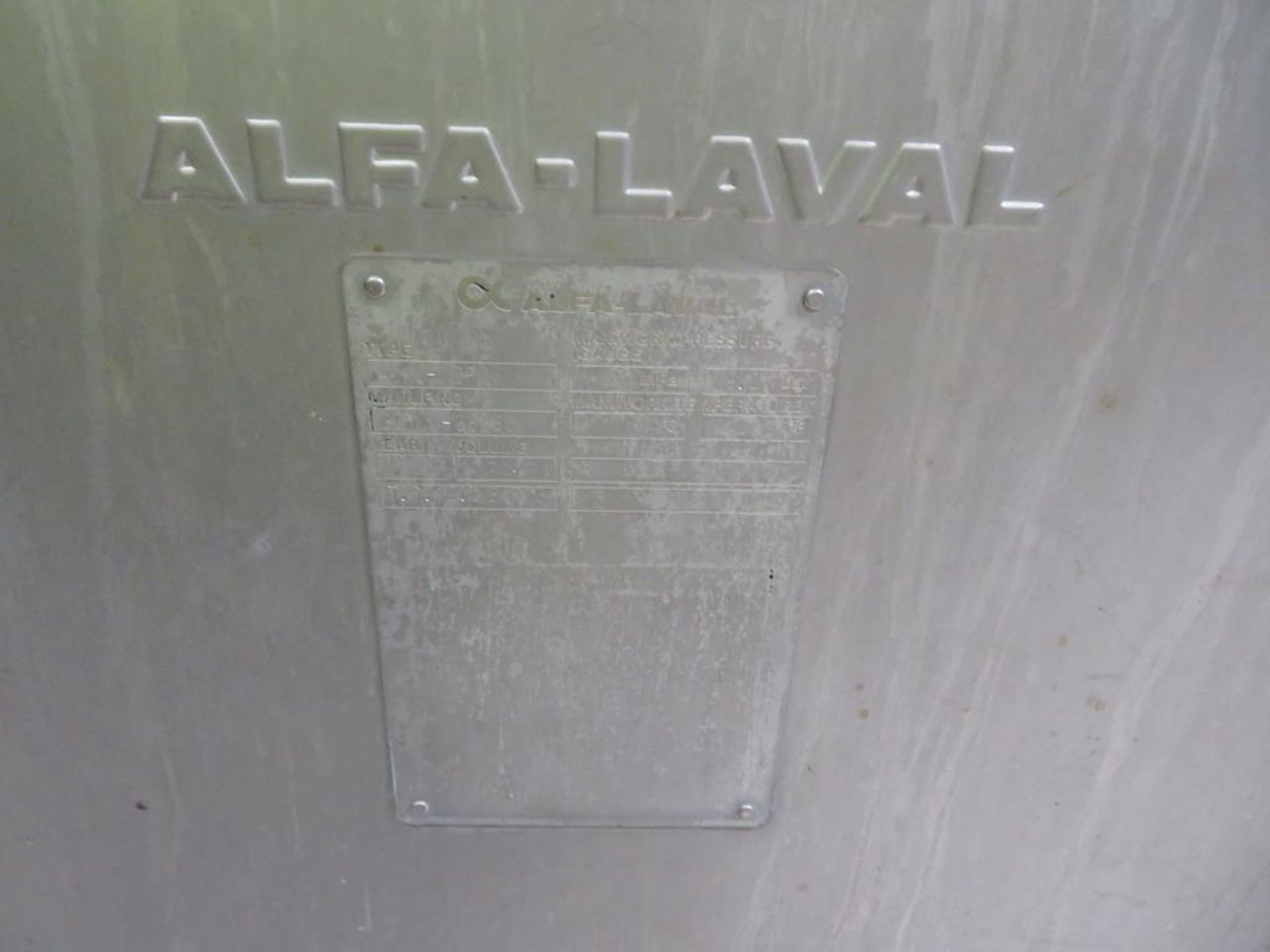 1991 Alfa Laval Pasteuriser Plate Pack Type A110 RCF - Image 5 of 5