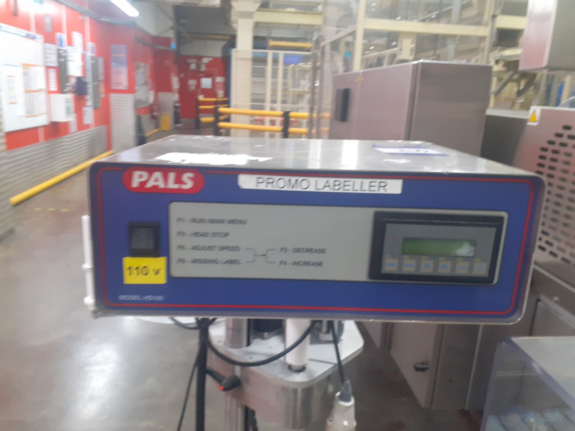 PALS HS100 Side Labeller on stand - Image 2 of 4