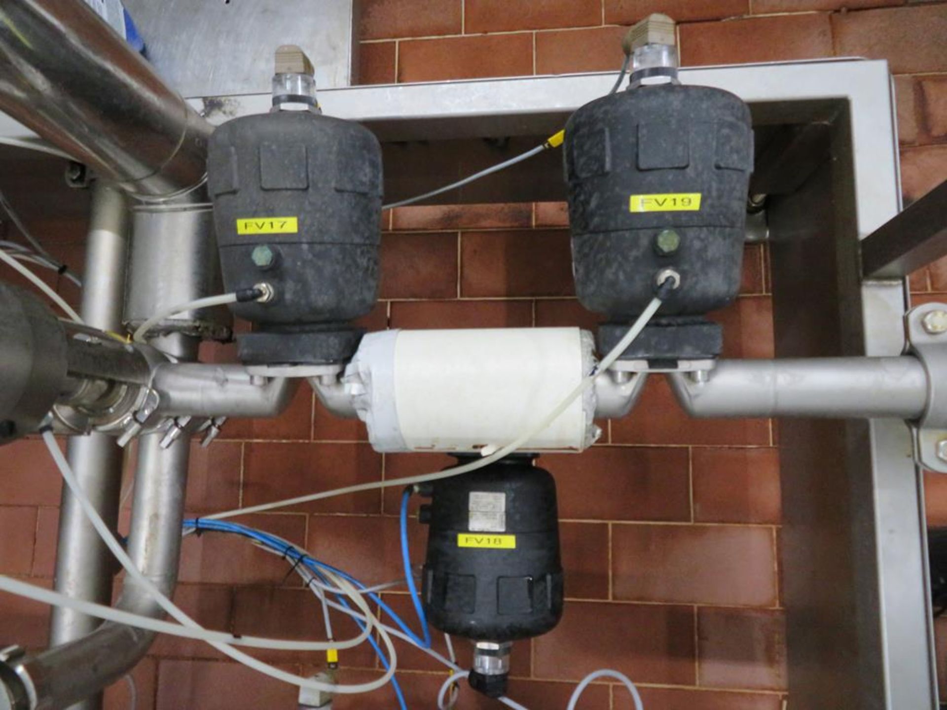 CIP Valve Matrix with Ecolab S310 & S5000 Chemical Dosing Units - Image 4 of 9