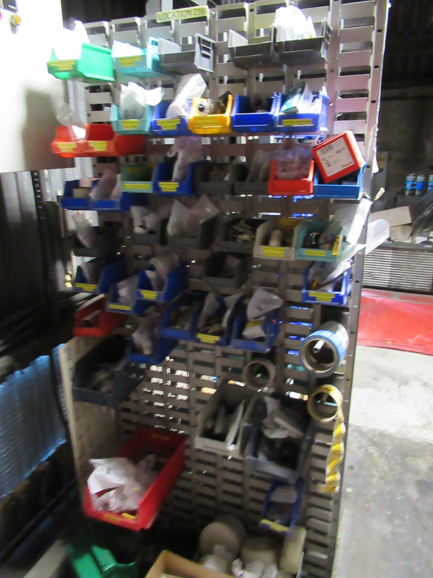 Content of 12-bays of Shelving to include Larqge qty of Spare Parts, Cable, Assorted Bearings, Valve - Image 27 of 38