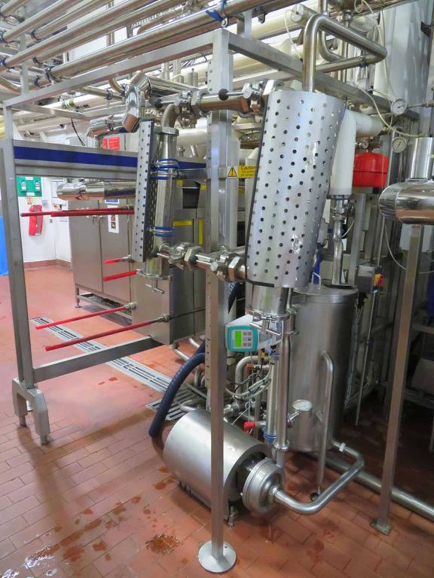 Alfa 2 Pasteuriser Plant Inc. Tetrapak Pasteuriser, Control Panel etc - Image 12 of 12