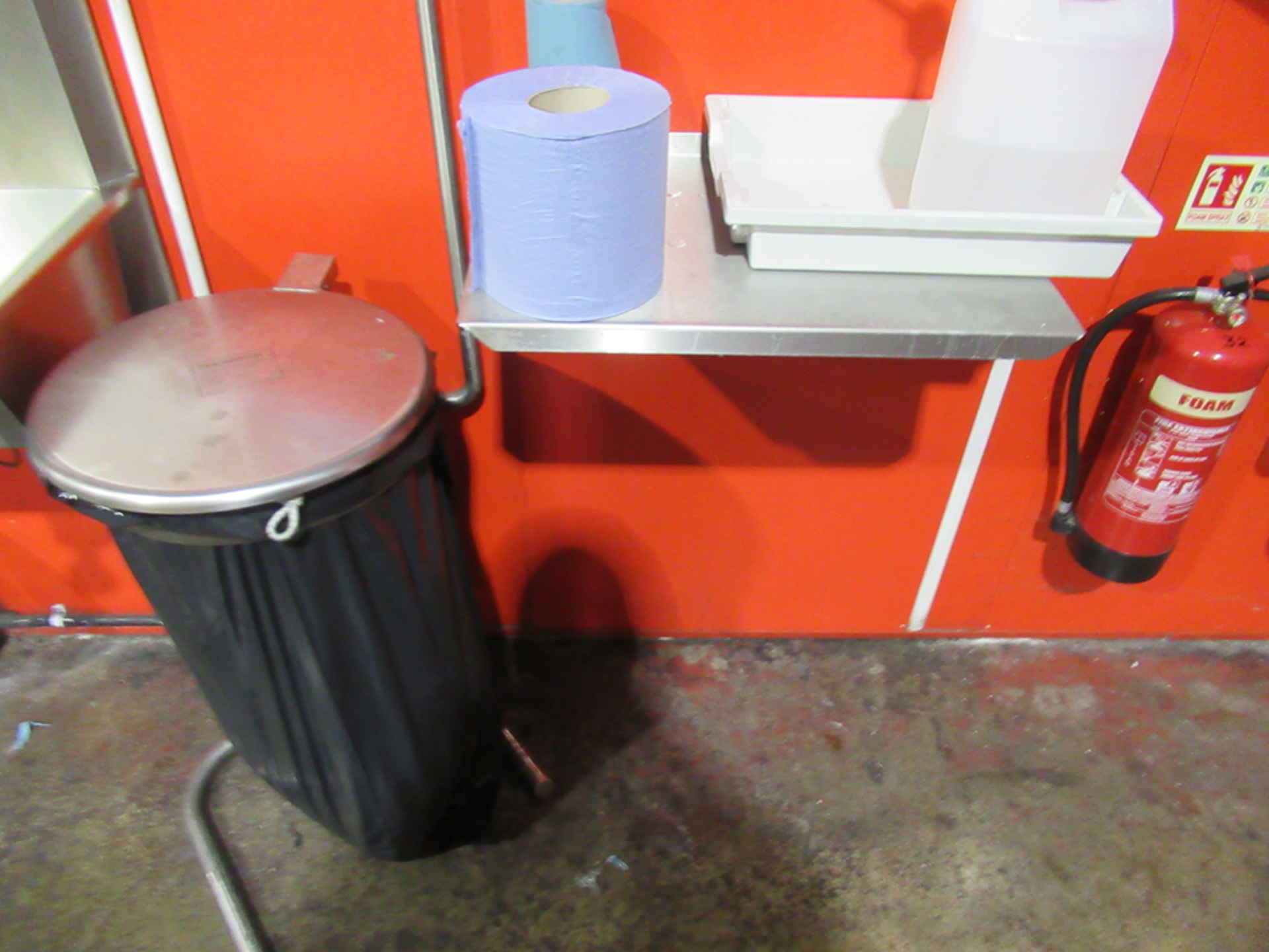 Lot to contain Syspal s/s 2-station Knee Operated Sink, Redring Water Boiler, 2 x Dyson Airblade Han - Image 5 of 9