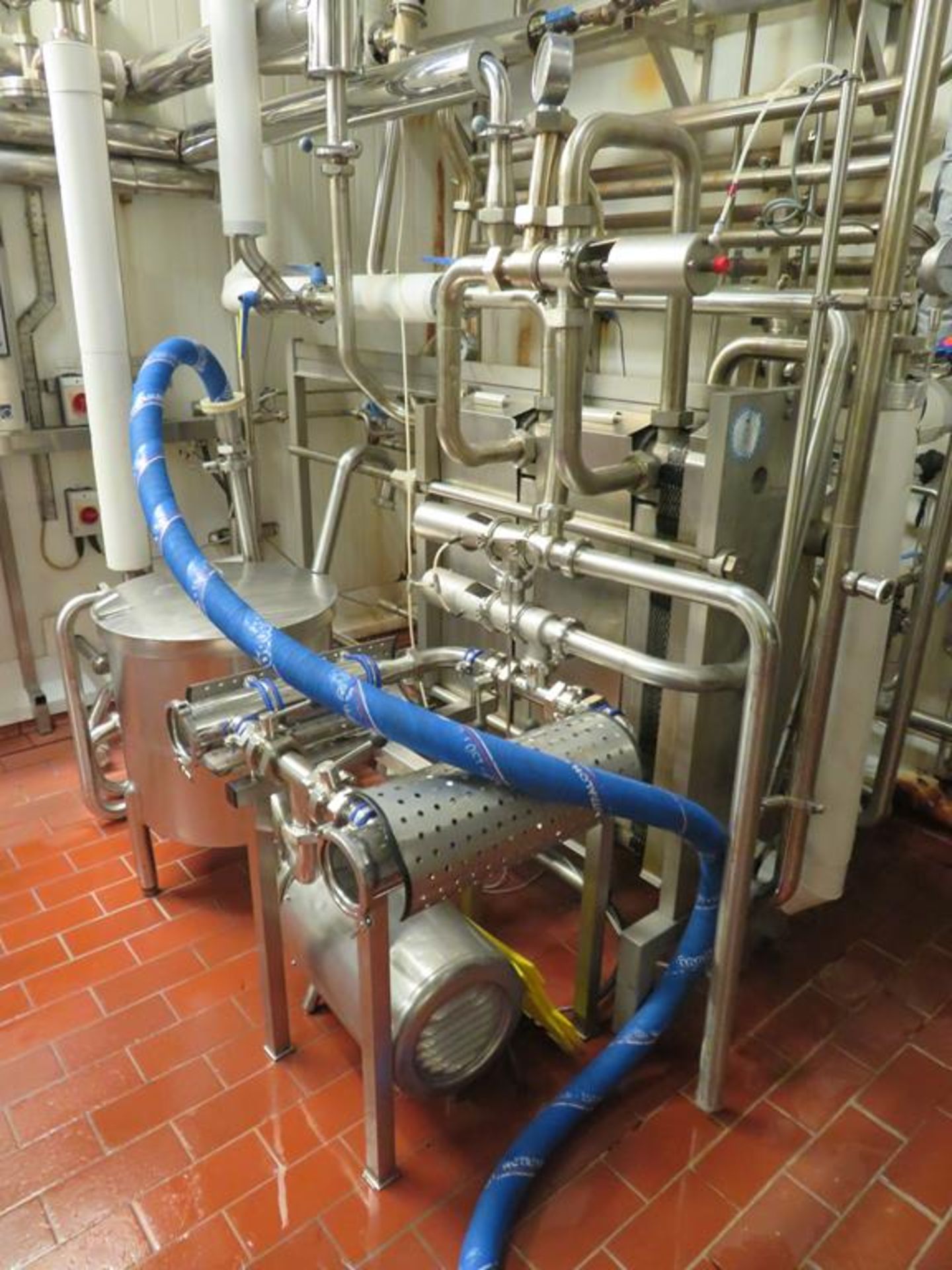 Alfa 3 Pasteuriser Plant Inc. Pasteuriser, Control Panel etc