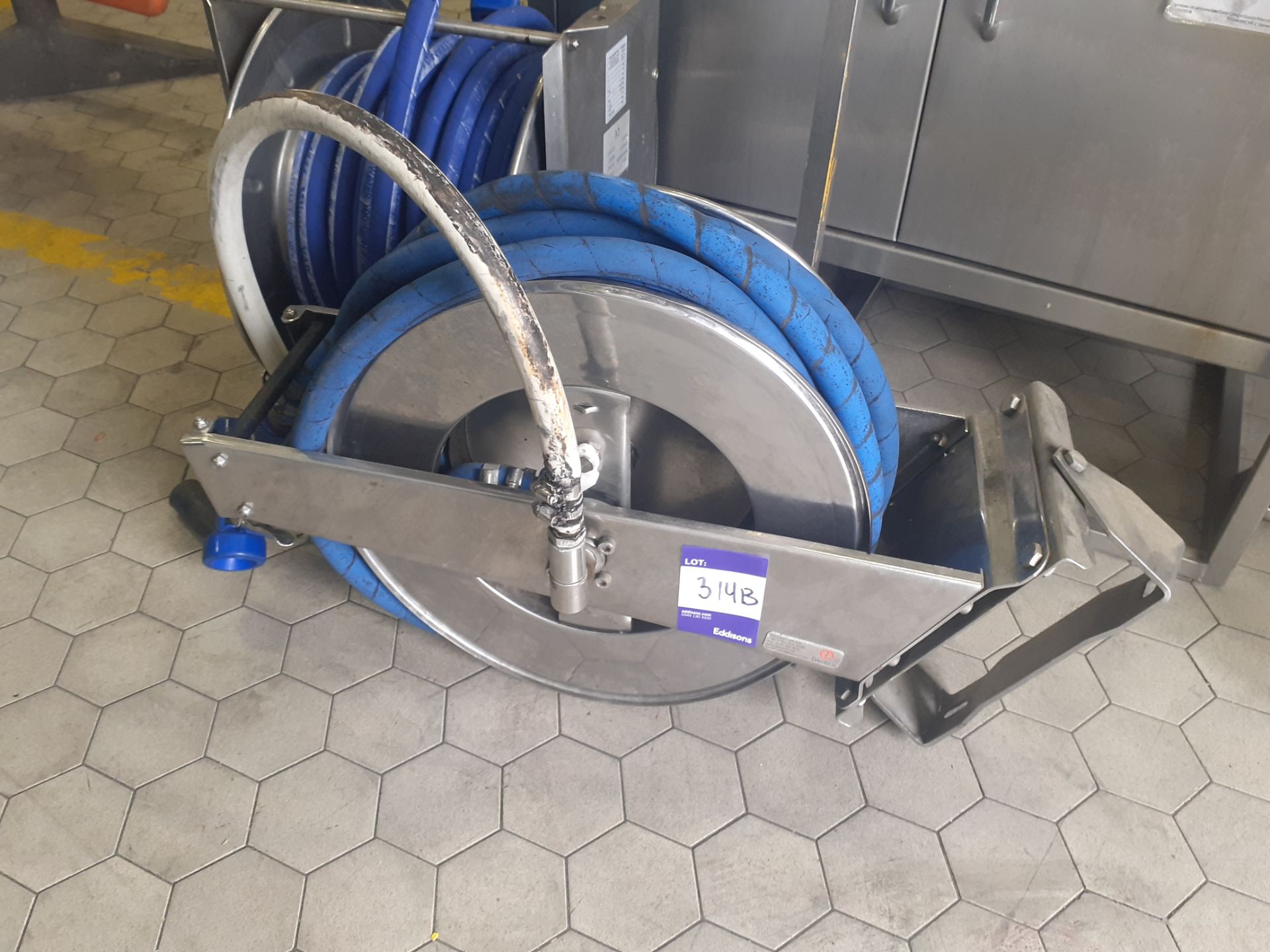 2 x S/S Dantech Hose Reels - Image 2 of 2