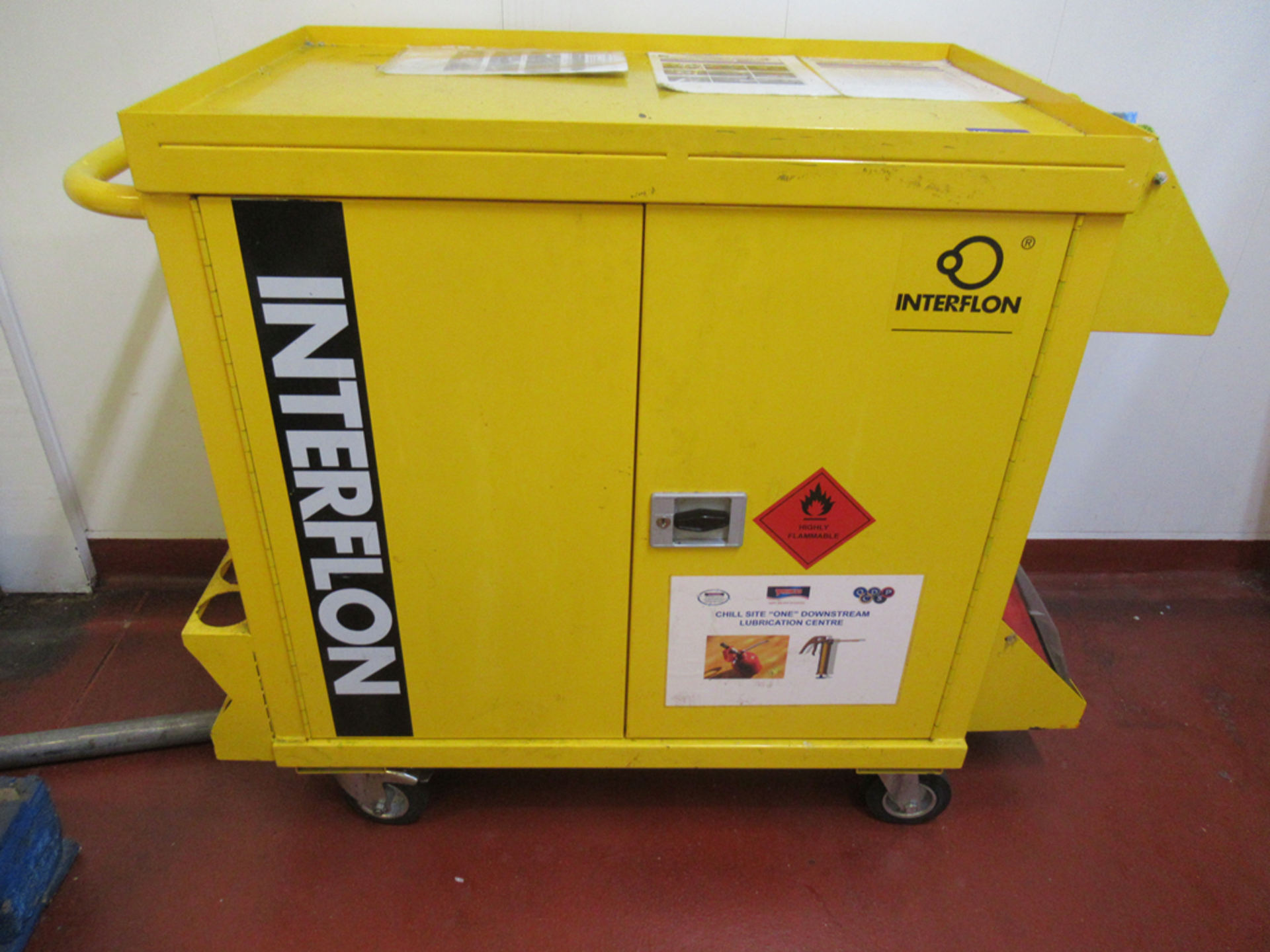 Interflon Mobile Chemical Trolley