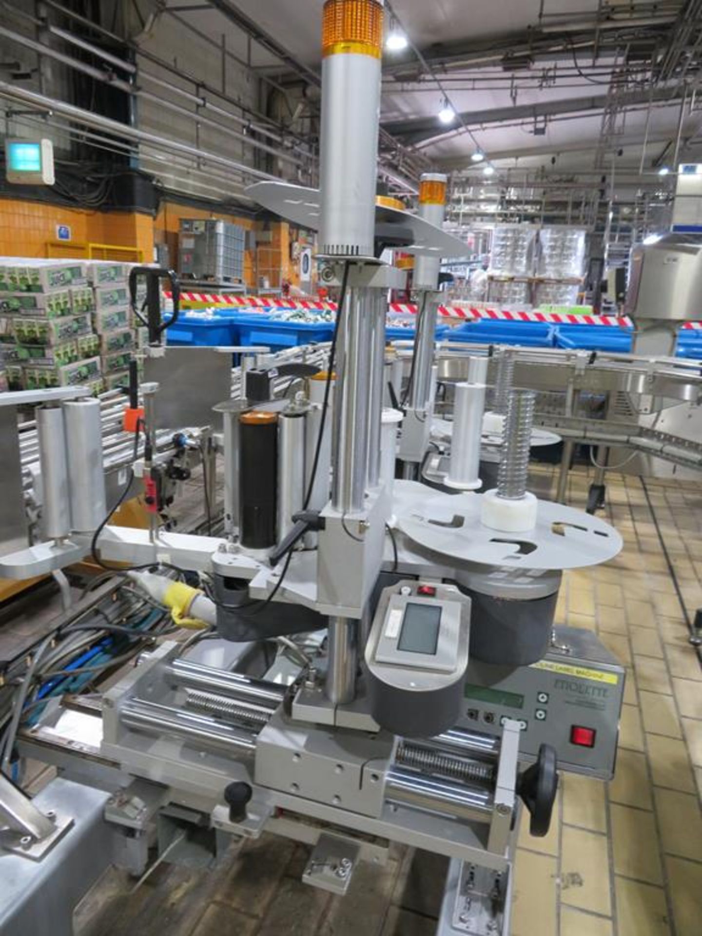 Etiquette Twin Head Side Labeller with Labelx 140 ES LH Heads and Pro Face Digital Read Outs - Image 5 of 12