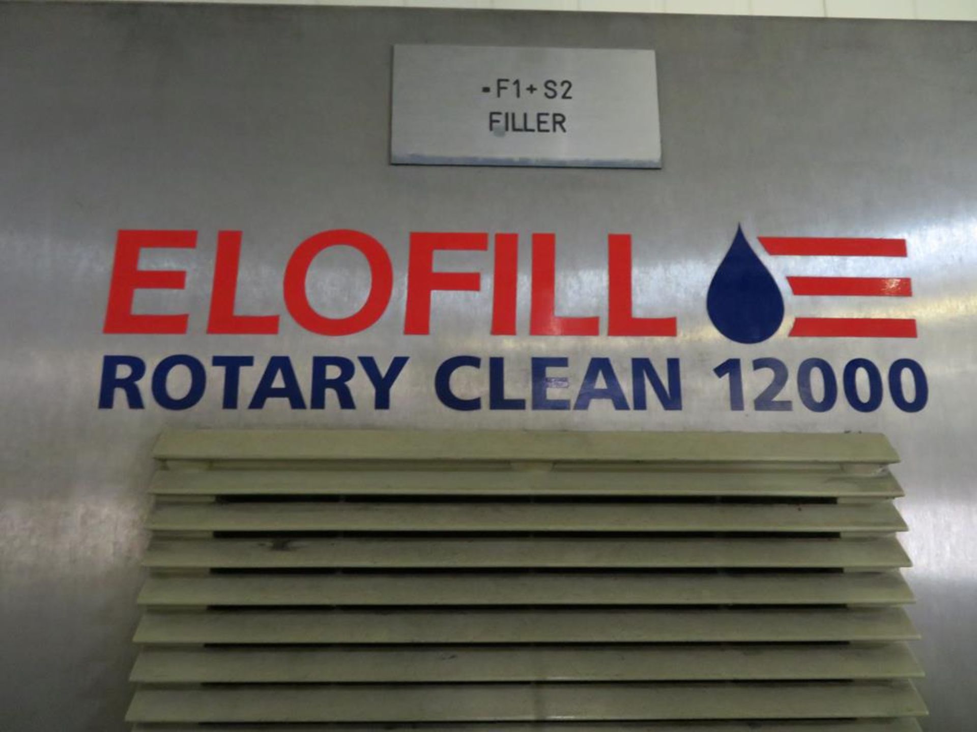 Elofill Rotary Clean 1200-40 Head Bottle Filler with 8 Head Screw Capper, Meyer Cap Hopper with Feed - Image 2 of 25