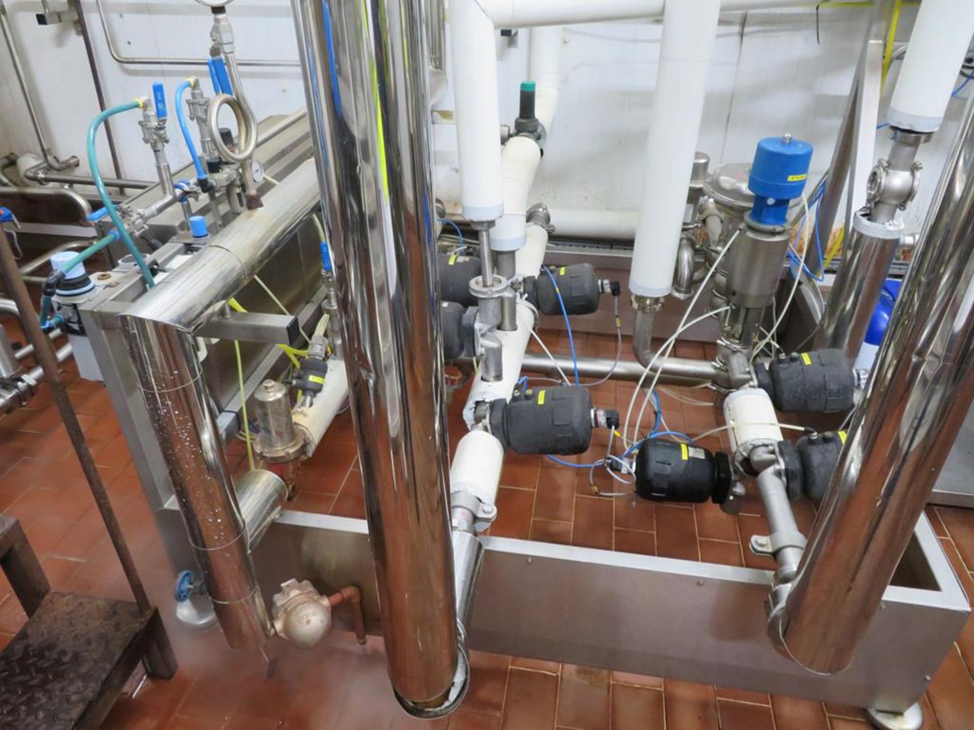 CIP Valve Matrix with Ecolab S310 & S5000 Chemical Dosing Units - Image 3 of 9