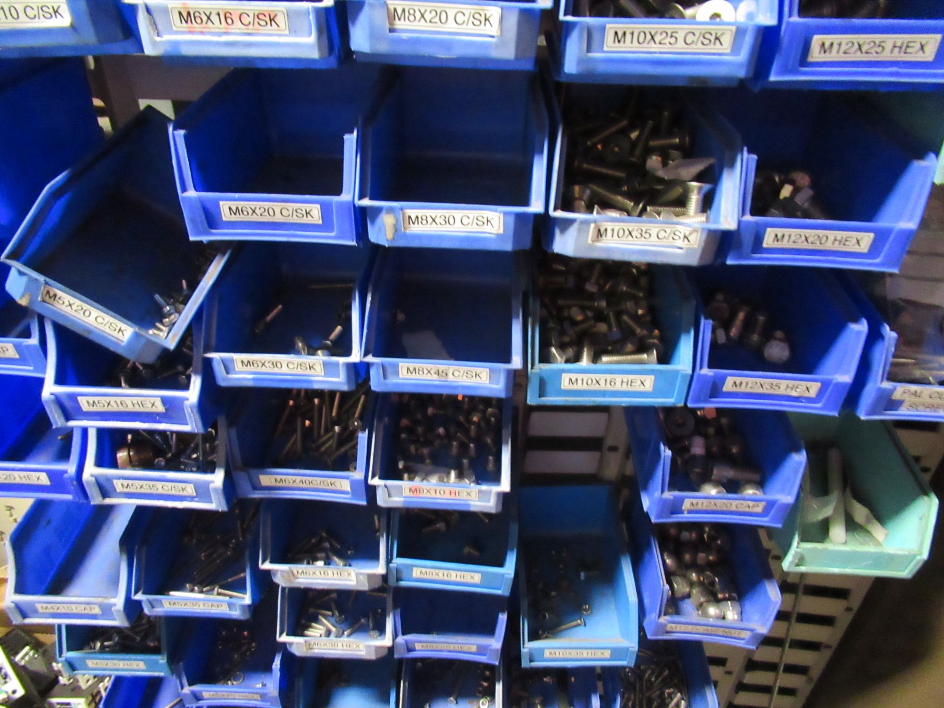 Content of 12-bays of Shelving to include Larqge qty of Spare Parts, Cable, Assorted Bearings, Valve - Image 30 of 38