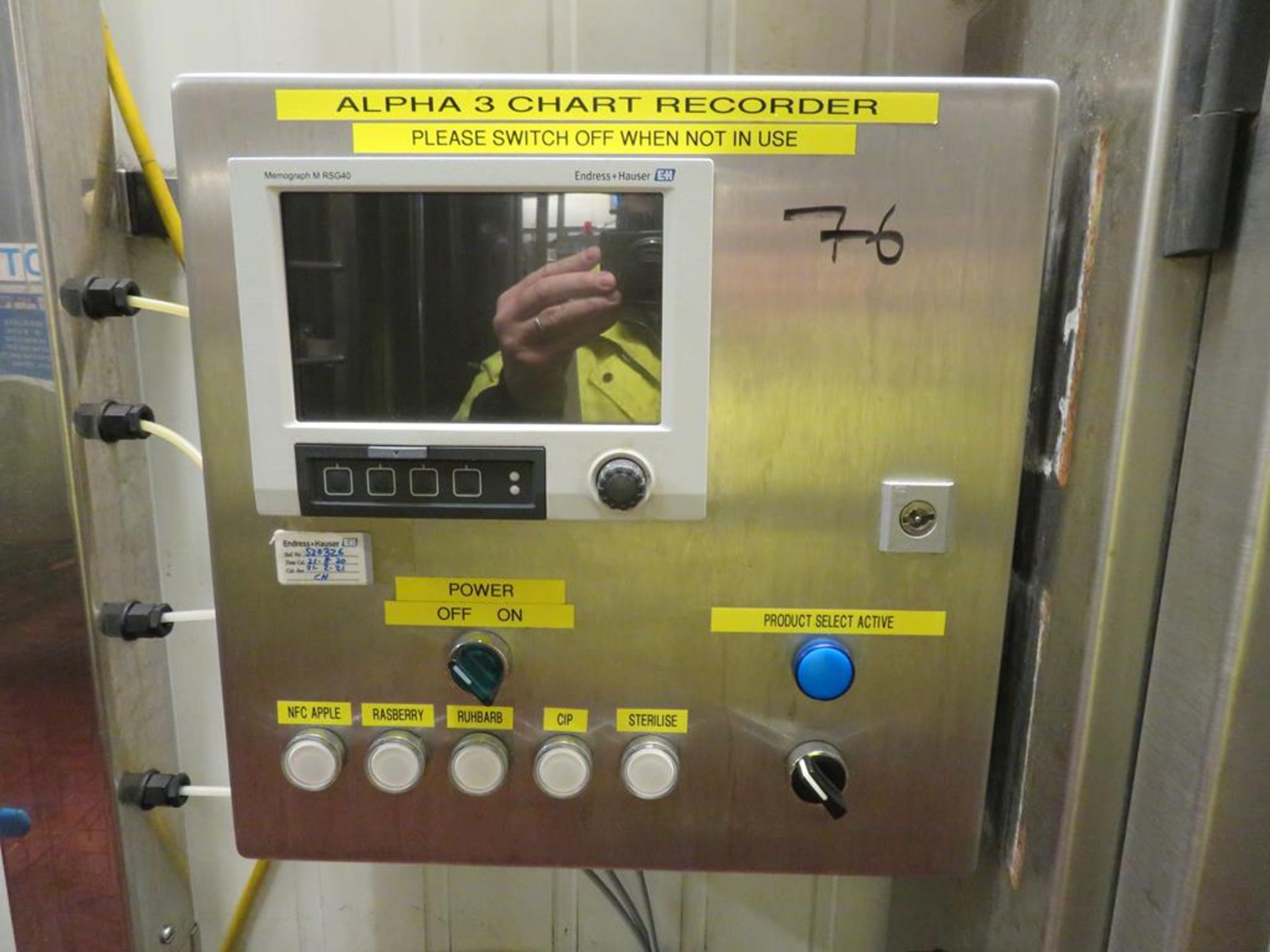 Alfa 3 Pasteuriser Plant Inc. Pasteuriser, Control Panel etc - Image 5 of 10