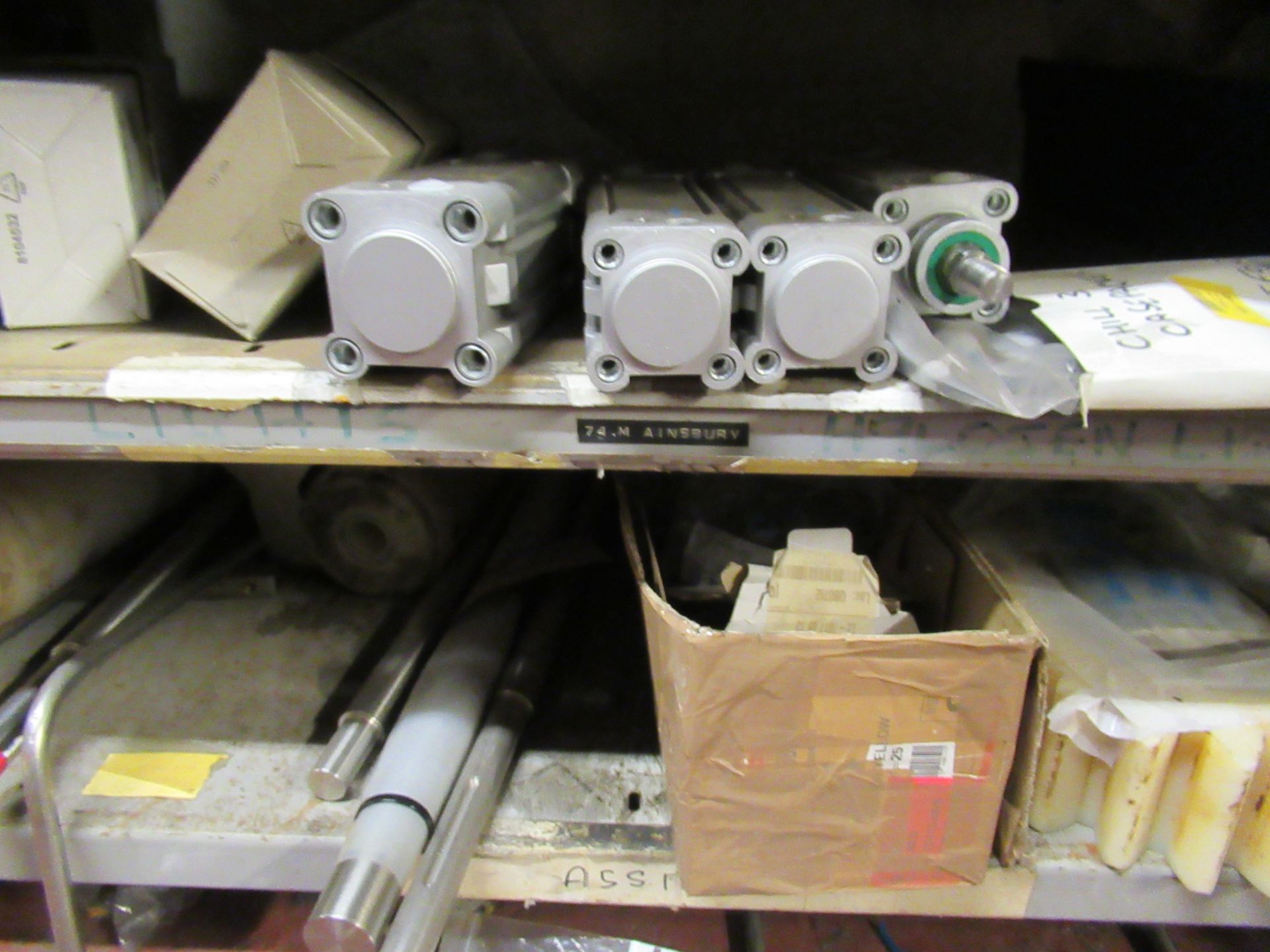 Content of 12-bays of Shelving to include Larqge qty of Spare Parts, Cable, Assorted Bearings, Valve - Image 16 of 38