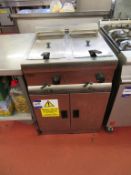 Lincat Twin Bay Electric Deep Fat Fryer