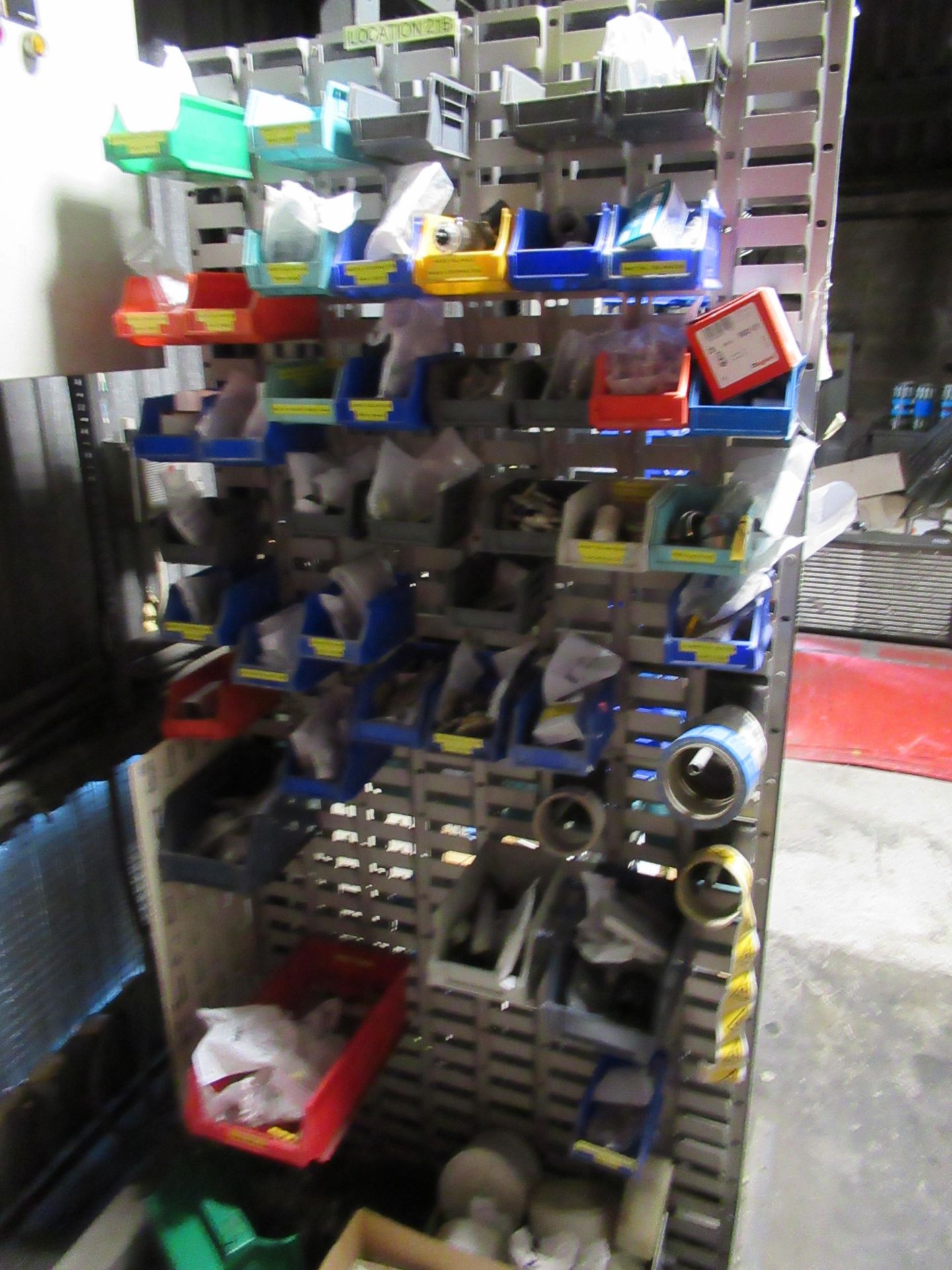 Content of 12-bays of Shelving to include Larqge qty of Spare Parts, Cable, Assorted Bearings, Valve - Image 26 of 38