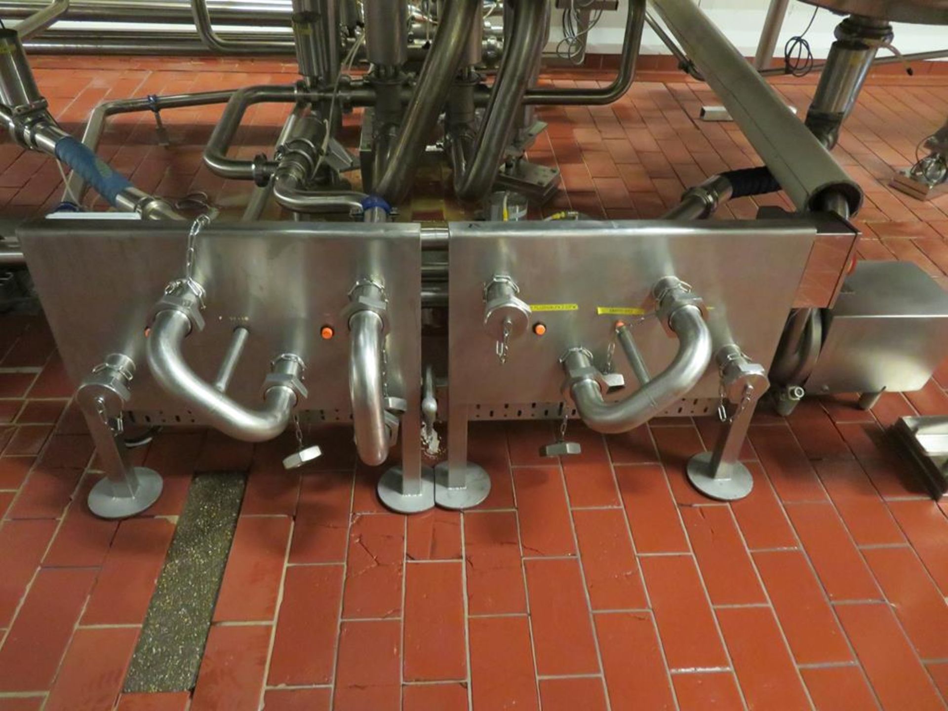 Fruit Juice Discharge/Tank Cleaning Matrix Inc. pump and various Valves