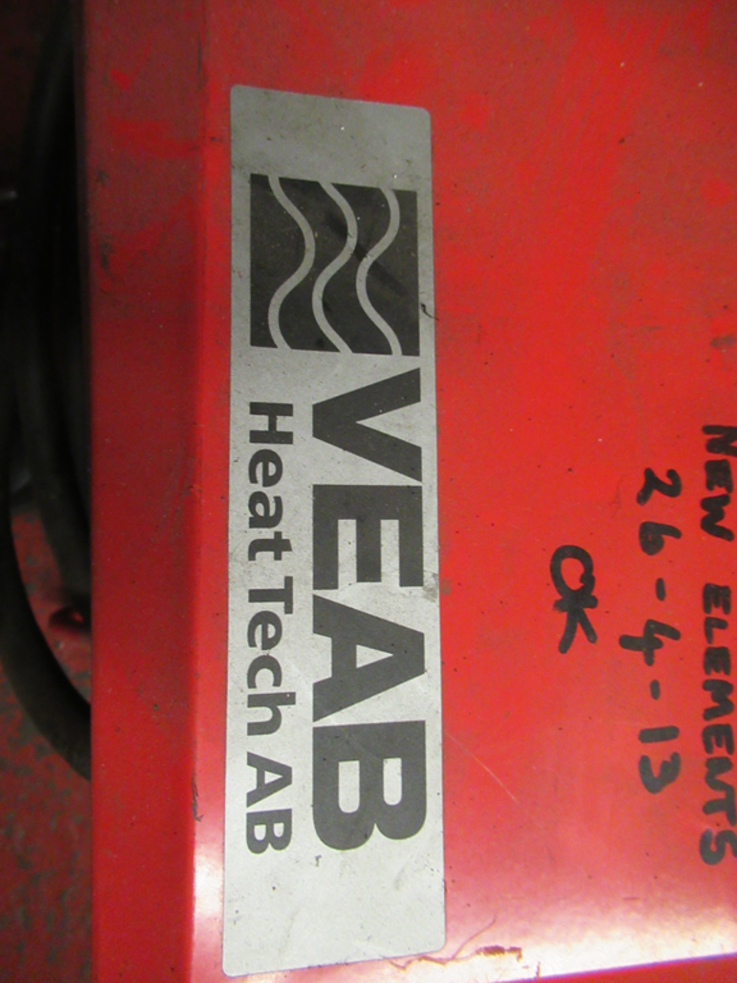 VEAB 415V Heat Tech AB Industrial Heater - Image 3 of 7