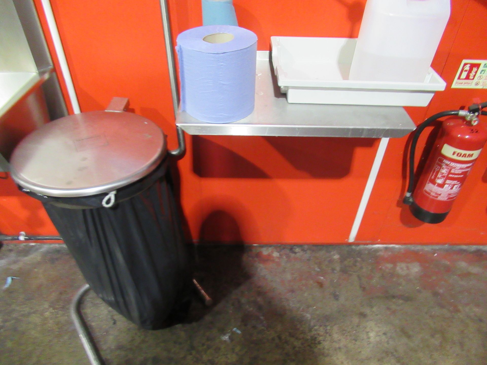 Lot to contain Syspal s/s 2-station Knee Operated Sink, Redring Water Boiler, 2 x Dyson Airblade Han - Image 4 of 9