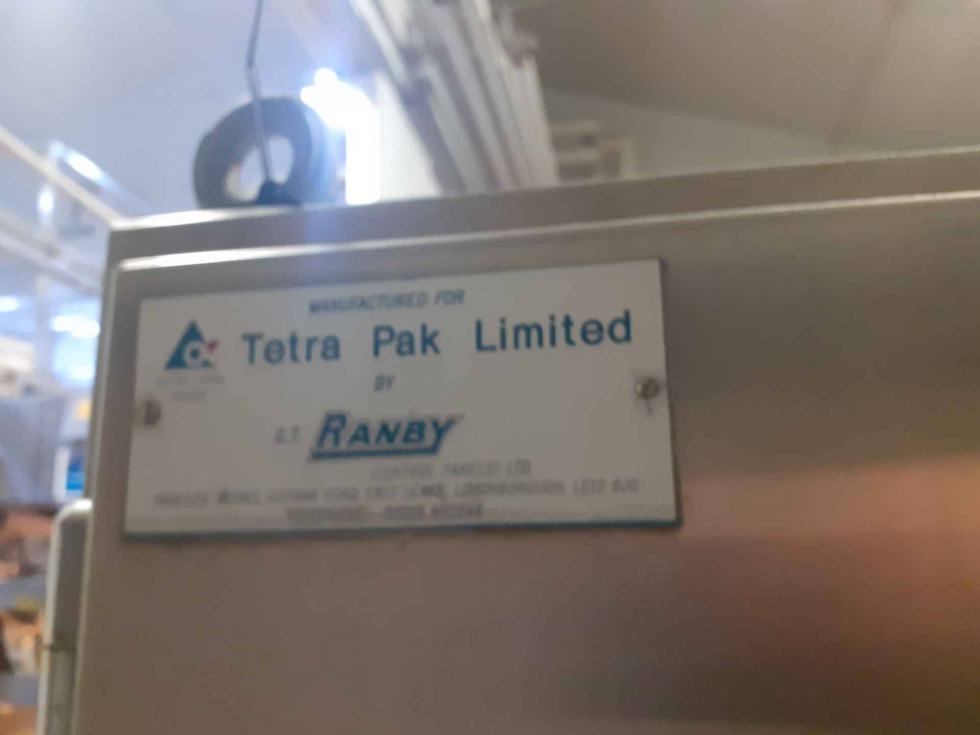 Tetra Pak Stainless Steel Control Panel - Image 4 of 7