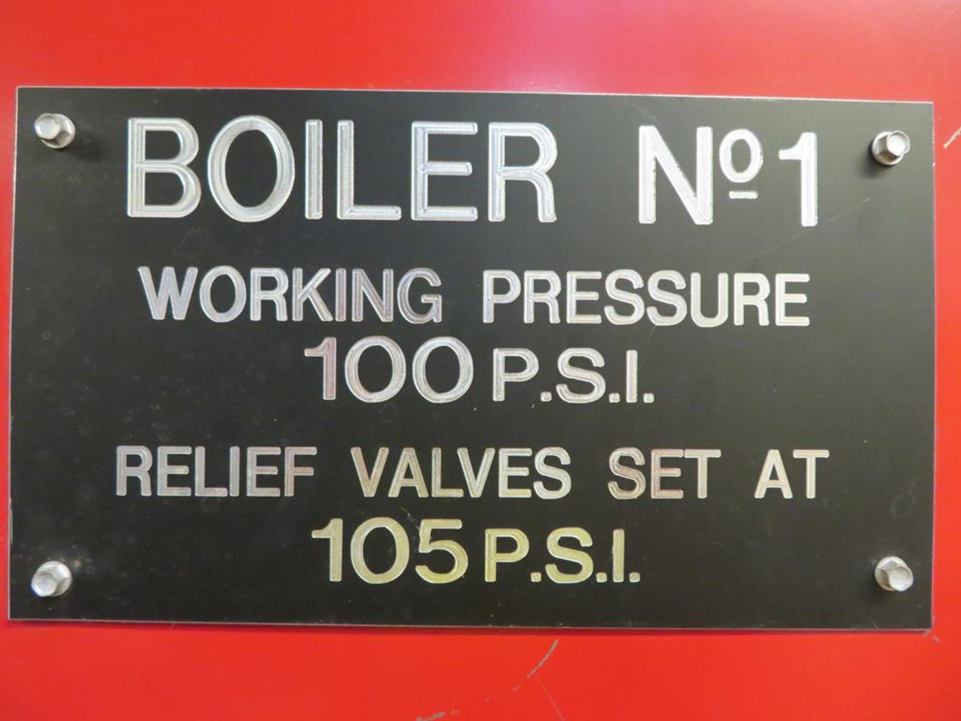Boiler 10,000LB PH Cradley Steampacket 150PSi 1986 - Image 4 of 15