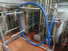 Alfa 4 Pasteuriser Plant Inc. Alfa Laval Pasteuriser, Control Panel etc