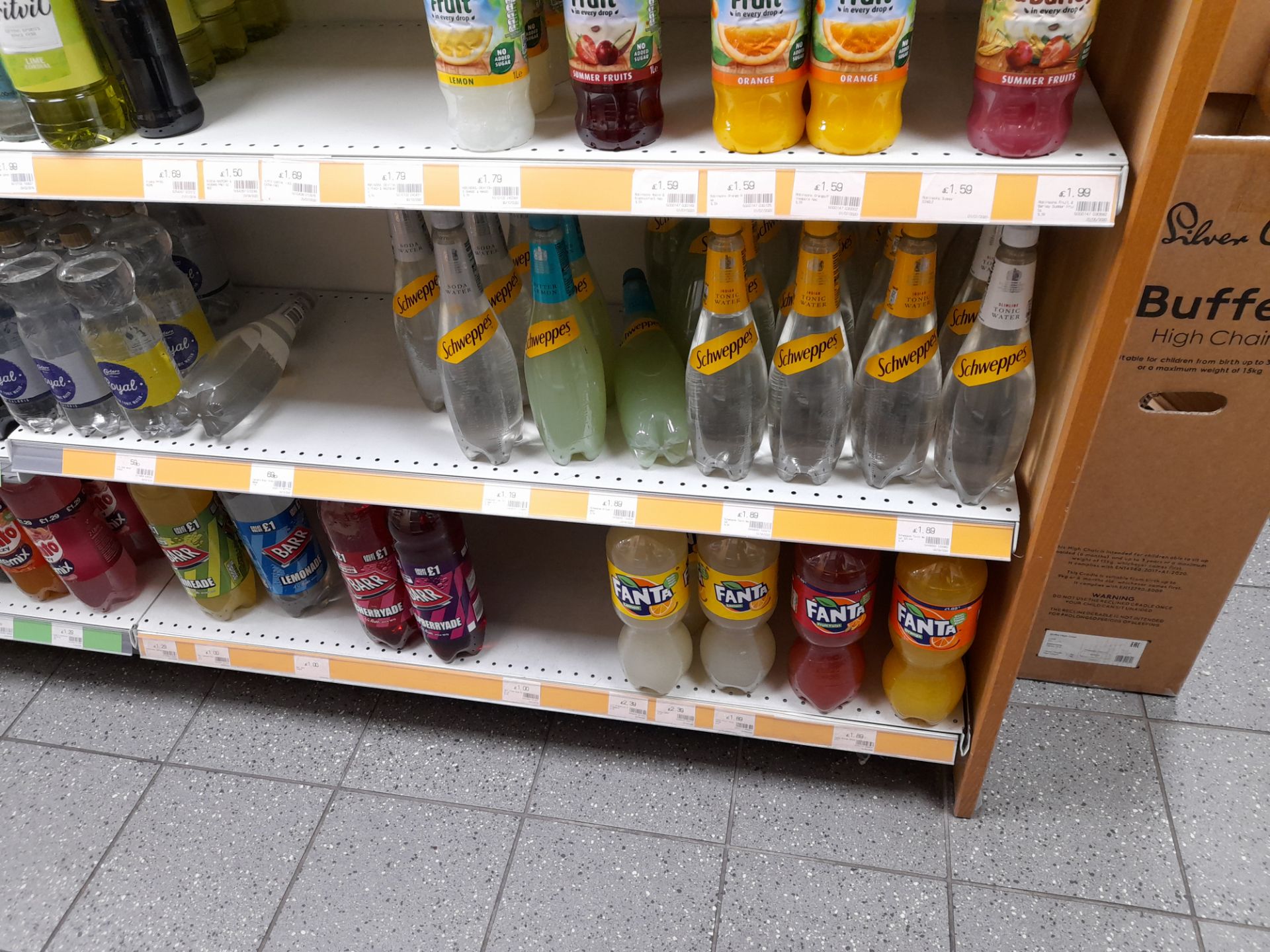 Large quantity of assorted soft drinks stock (cans and bottles) to 2 x refrigerators, and 3 x bays - Image 15 of 15