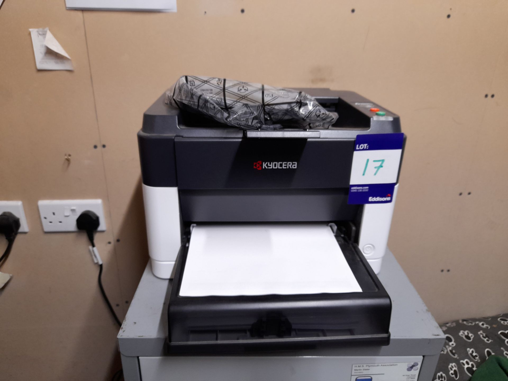 Kyocera FS1061DN printer, and Texet CC15M shredder