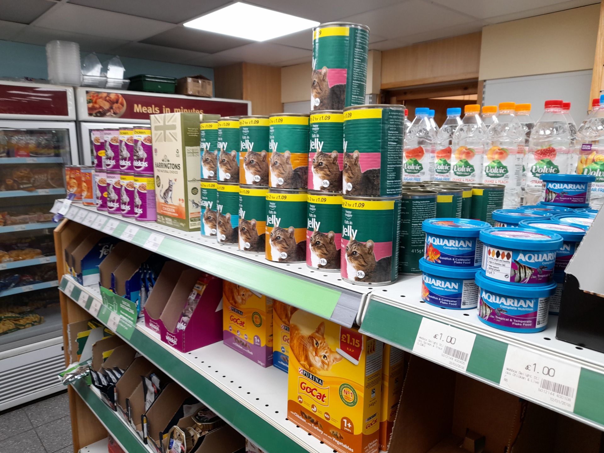 Quantity of assorted pet products to 3 x bays of shop display racking (racking not included) - Image 10 of 13