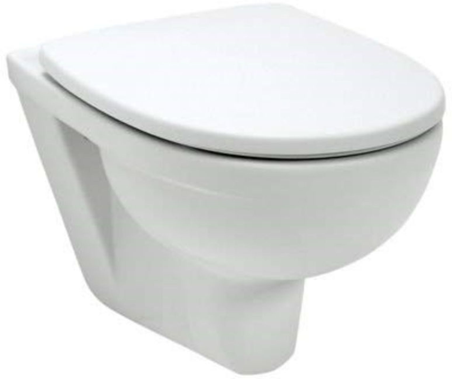 NEW Twyford White Refresh Wall Hung WC Pan, Toilet. Seat not included - Image 2 of 2