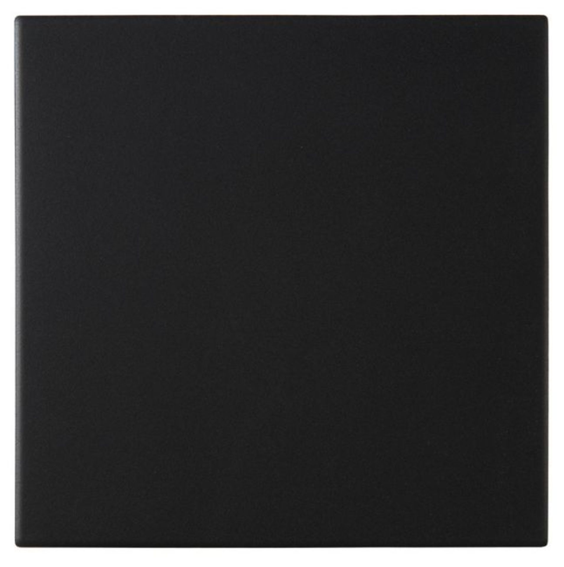New 10.08m2 Pescaro Black Matt Plain Ceramic Wall & Floor Tile. 30x30cm Per Tile. Slip - Image 2 of 2