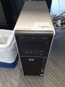 HP Z400 Xeon Workstation 24Gb RAM, SSD, Serial Number CZC10896ZP (S001)