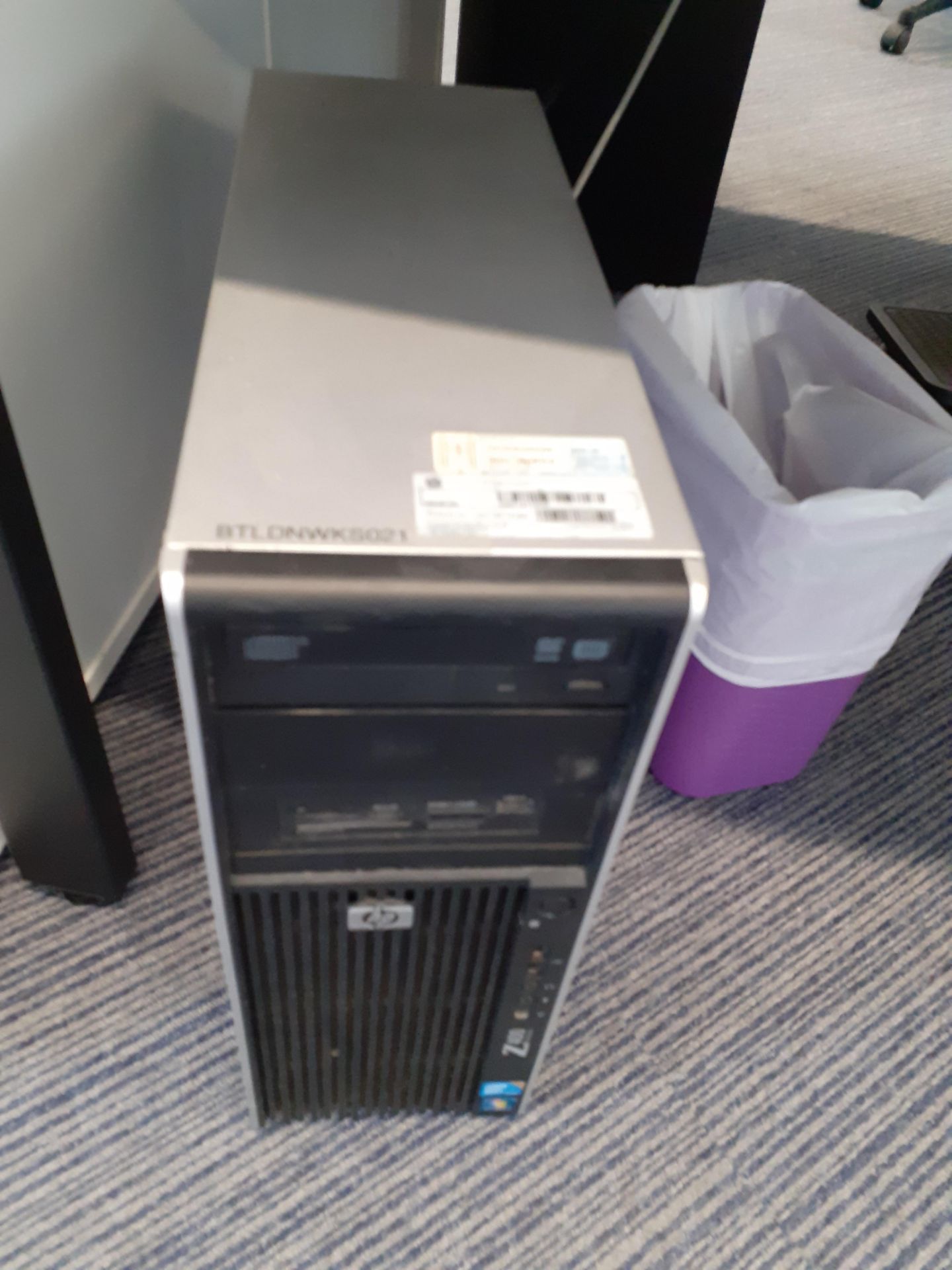 HPZ400 Xeon Workstation 10Gb RAM, Product ID KK718ET#ABV, Serial Number CZC14113HK (BTLDNWKS021)