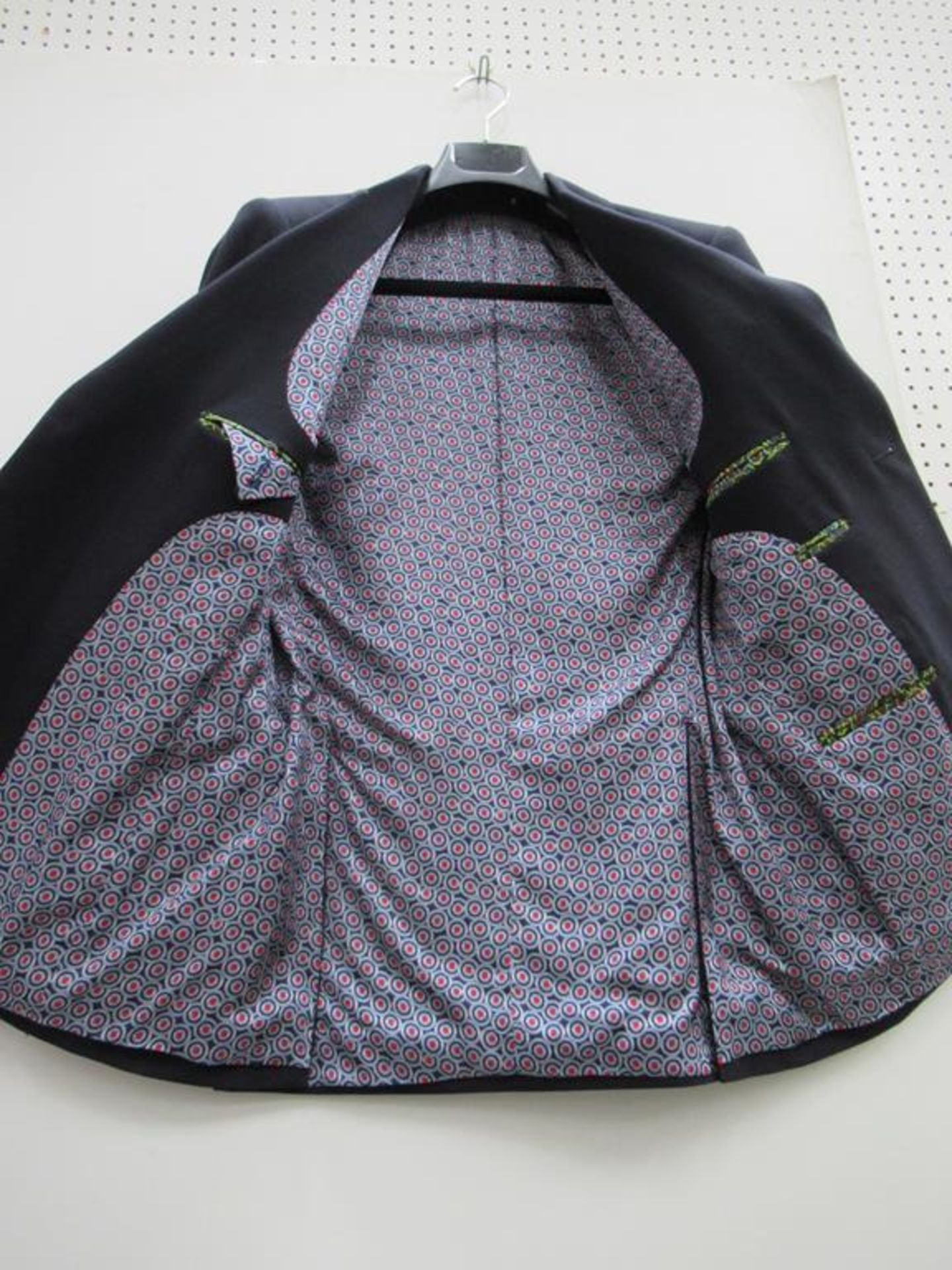 single breasted hopsack jacket - Image 2 of 3