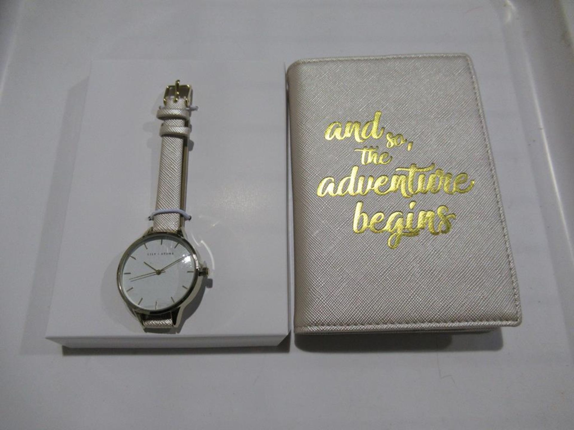 A box of Lily and Stone 'Passport holder watch set'- unopened (50) total approx. RP £2000 - Image 2 of 3