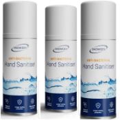 240 Cans of Snowden Sanitiser Spray 125ml