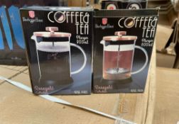 6x Berling Haus 600ml Coffee/Tea Plungers