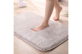 5x Super Absorbent Microfibre Plush Rugs. New and Sealed