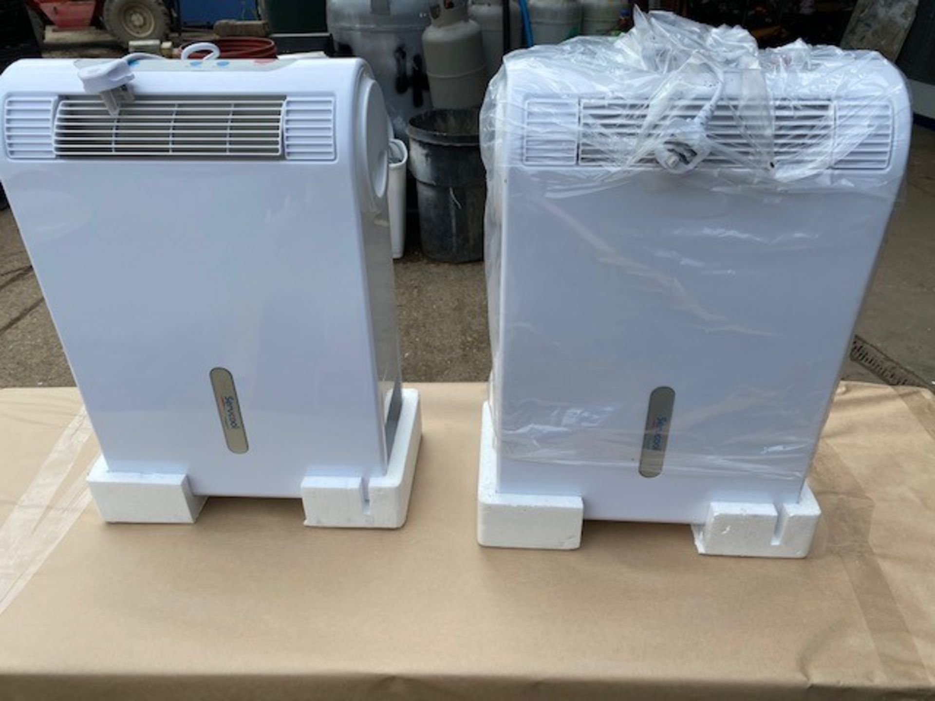 2 x Servcool Dehumidifiers