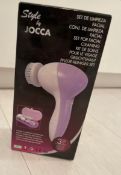 2 x Jocca Facial Cleansing Brush Sets - New & Boxed RRP £49.99 each