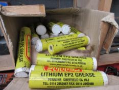 Approx 20 Rennine Lithuim EP2 grease cartridges