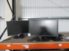 4 x Lenovo monitors and keyboards